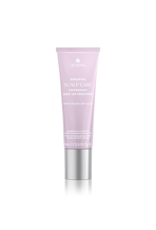 Alterna Haircare Peppermint Leave-On Scalp Treatment - Lightweight, Fast-Absorbing, 2.5 Fl Oz