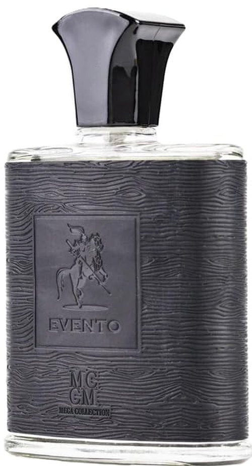 Mega Collection Evento Eau de Parfum Spray for Men, 3.4 Ounce