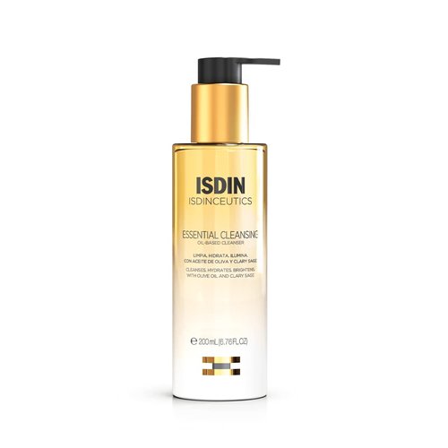 ISDIN Isdinceutics Essential Cleansing Oil - Radiant Skin Facial Cleanser, 6.76 FL OZ