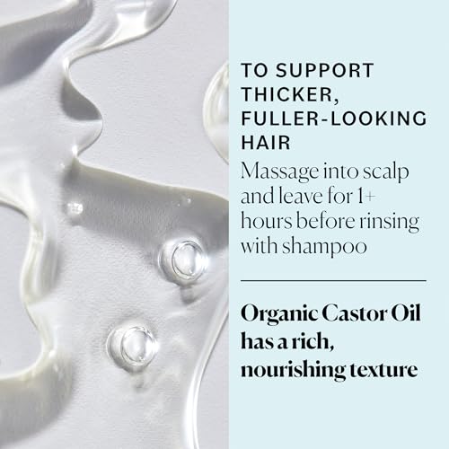 Sky Organics - 8 oz Organic Castor Oil | 100% Pure Cold Pressed Castor Hair Oil for Scalp, Lashes, Brows | Natural Conditioner |Omega Fatty Acids |Vegan Hair Care | 8oz w/Exclusive Ebook