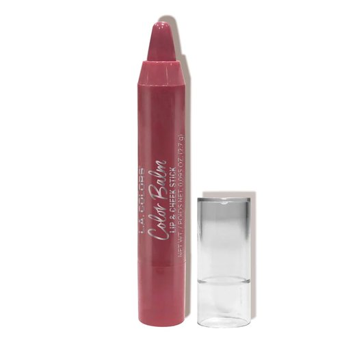 L.A. COLORS Color Balm Lip & Cheek Stick - Blushing Shade for Radiant Glow