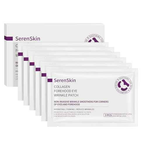 Forehead Wrinkle Patches & Under Eye Pads with Collagen & Hyaluronic Acid, Anti-Wrinkle Care for Forehead Lines, Puffy Eyes, Dark Circles & Eye Bags, 18 Pcs