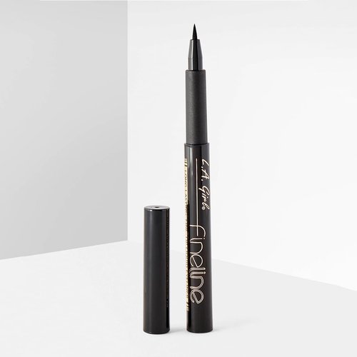 L.A. Girl Fineline Eyeliner - Precise Black Formula for Effortless Application | GLE721