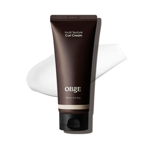 OBgE Multi Texture Curl Cream - Natural Curl Styling, Frizz Control & Moisture | 5.1 fl oz