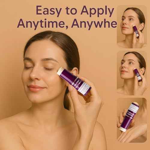 2PCS Calcium Multi Balm Stick - Calcium Volume Multi Balm, Korean Collagen Anti Wrinkle Stick, Anti-aging, Hydrating, Almond & Vitamin E for Eyes, Neck, Face