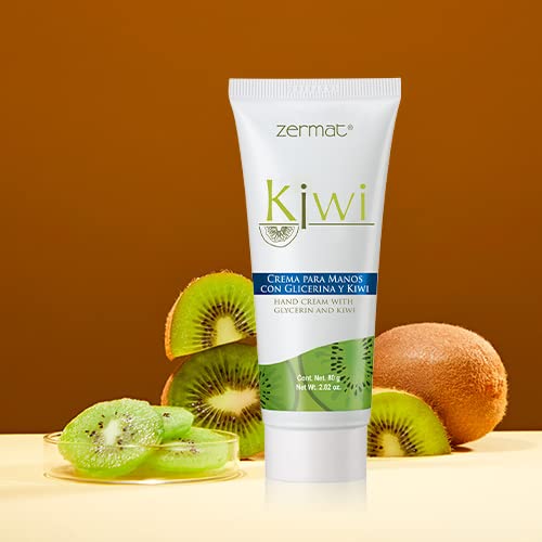 Zermat Hand Cream - Glycerin-Enriched Kiwi Moisturizer for Soft, Smooth Skin | 2.82 Fl Oz