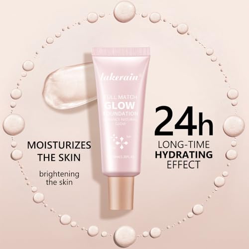 Natural Glow Illuminator Glotion - Glowing, Moisturizing, Lightweight Base, Multi-Purpose - Hydrating & Illuminating Makeup Highlighter for Radiant, Sun-Kissed Look (#1 Fair, 1.35 Fl Oz (Pack of 1))