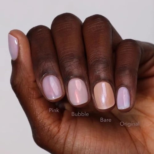 LONDONTOWN Illuminating Nail Concealer - Sheer Brightening Polish & Strengthener for Discolored Nails | 21+ Free, 0.4 Fl Oz
