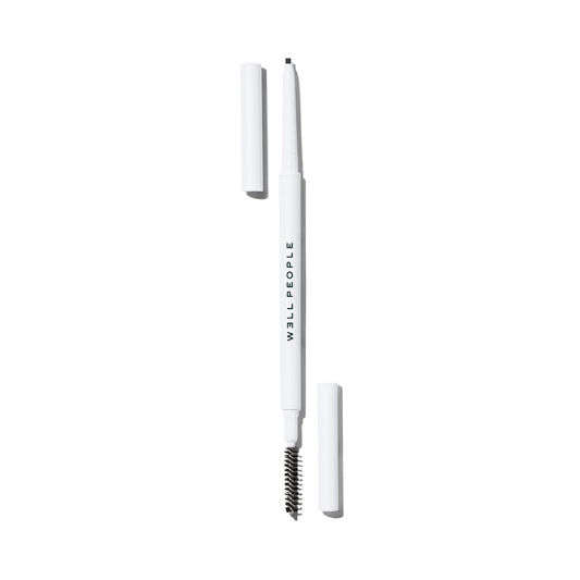 Well People Expressionist Brow Pencil - Defining Brow Pencil for Natural Finish | Ultra-Fine Tip, Vegan, Soft Black