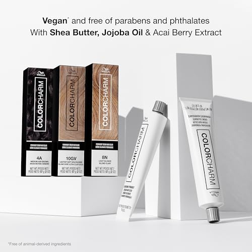 COLORCHARM Permanent Cream Hair Color, 5G Light Golden Brown, 2 oz.