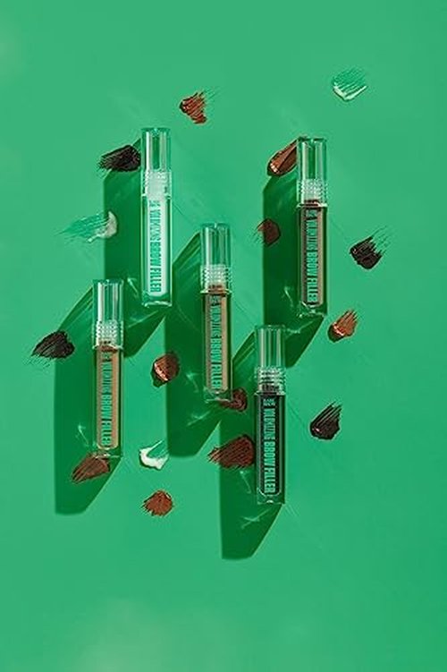 Babe Original Volumizing Eyebrow Filler For Thicker Brows - Tinted Brow Gel with Peptides & Biotin, Smudge Resistant Brow Mascara, Black
