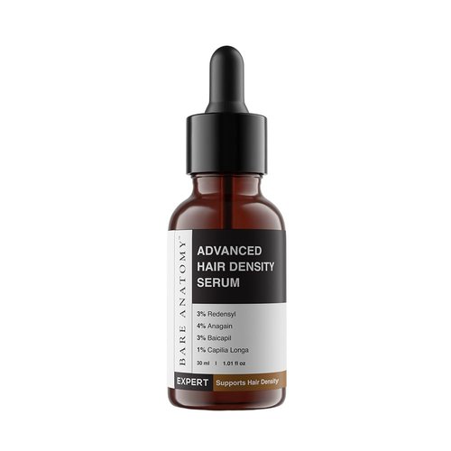 Bare Anatomy Advanced Hair Density Serum - Boost Density with Redensyl & Anagain | Reduces Hair Fall for All Hair Types