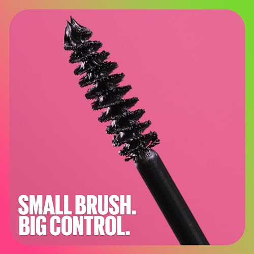 Maybelline Great Lash Waterproof Mascara, Volumizing, Lengthening and Lash-Doubling Formula for Thicker Lashes, Very Black, 1 Count