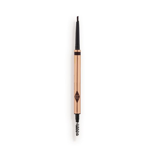 Charlotte Tilbury Brow Cheat Eyebrow Pencil - Refillable Micro-Precision Tool for Natural Strokes | 16-Hour Waterproof Wear