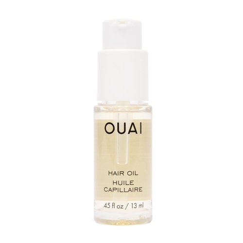 OUAI Hair Oil - Travel Size Heat Protectant for Frizz Control & Shine | Color Safe, 0.45 oz