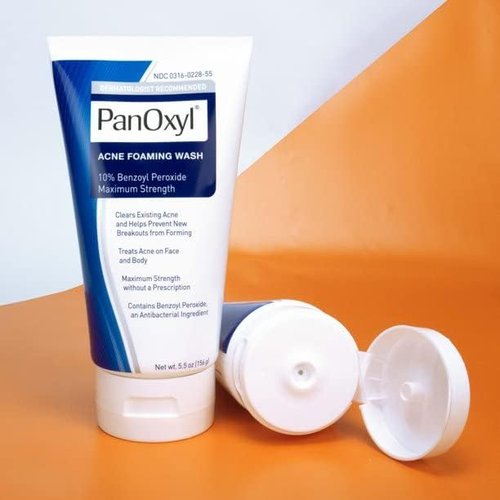PanOxyl Foaming Acne Wash - Maximum Strength Cleanser for Clear Skin | 5.5 oz (Pack of 3)