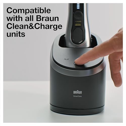 Braun Clean & Renew Refill Cartridges CCR, Replacement Shaver Cleaner Solution for Clean&Charge Cleaning System, Pack of 3