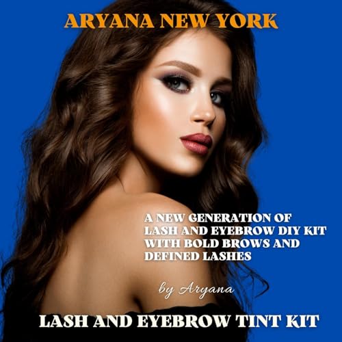 ARYANA NEW YORK LASH AND EYEBROW KIT - Up to 10 Applications - Black and Brown 15 ML - With Brow Brush