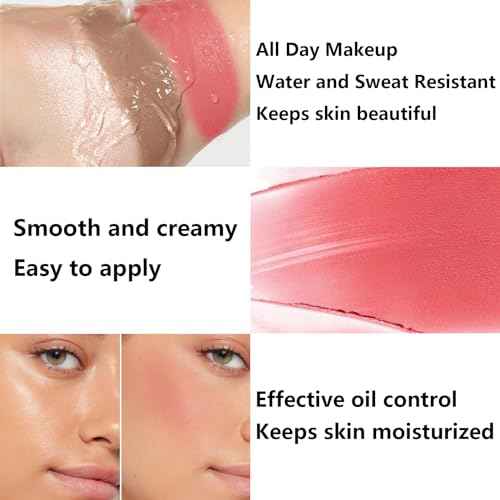 3Pcs Cream Contour Stick Makeup Kit, Shades with Highlighter, Blush and Bronzer Contour Stick for Sculpt the Cheeks, Long Lasting, Waterproof, Matte & Dewy Finish LIGHT MEDIUM(2+5+6)