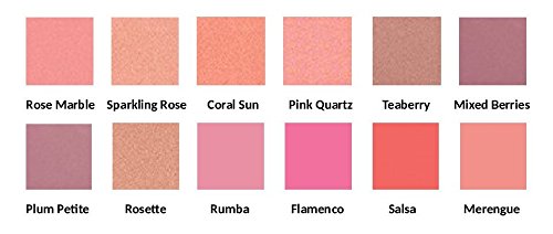 Jolie Mineral Blush - Pressed Cheek Color for Radiant Skin | Rose Marble Shade