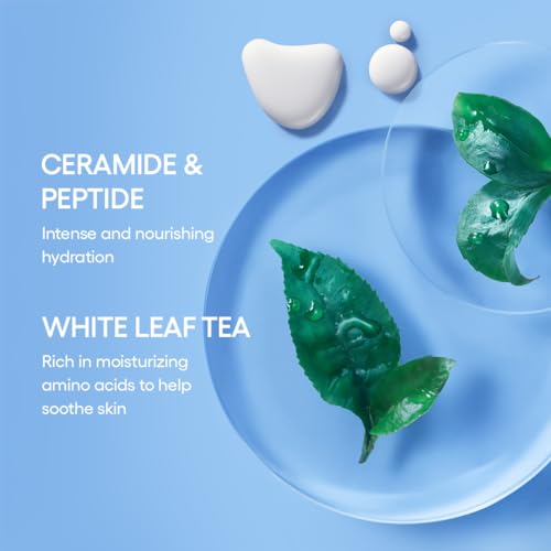 LANEIGE Cream Skin Toner & Moisturizer: Lightweight Refillable Korean Milky Toner with Ceramide & Peptide for Hydration, Firming, & Barrier Support