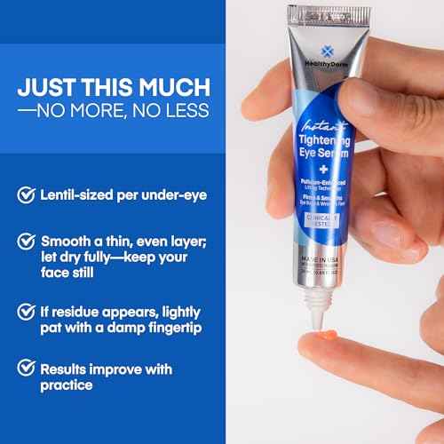 Instant Under Eye Lift Serum - Reduces Eye Bags, Wrinkles, Puffy Eyes, Dark Circles & Crow¡¯s Feet in Minutes - Advanced Firming Polysaccharide Formula for Mature Skin - 20 mL