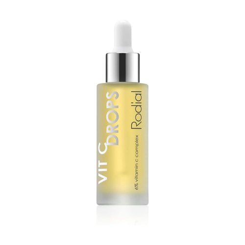 Rodial Vit C Booster Drops - Lightweight Vitamin C Face Serum with B5 & Babassu Oil | 1 fl oz for Radiant Skin