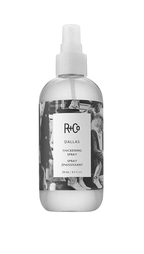 R+Co Dallas Hair Thickening Spray - Volumizing & Texturizing for Fine Hair - 8.5 oz Vegan Formula