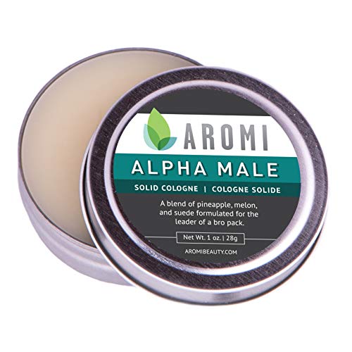 Aromi What a Stud Solid Cologne | Light, Fresh Fragrance for Men, Bergamot, Rosemary, and Musk Scent, Vegan, Cruelty-free, Gift, Travel, Portable, Wax-Based (What a Stud)