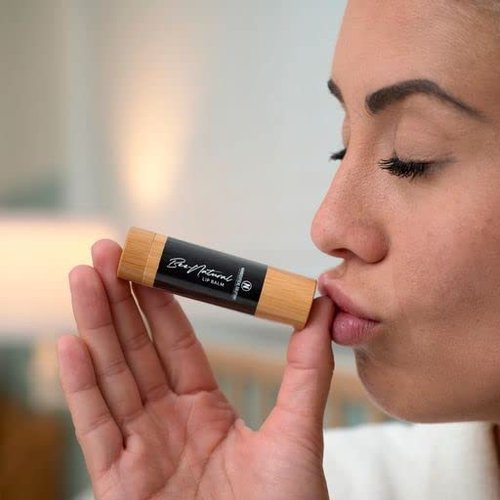 Nanoceutical Solutions BEE NATURAL LIP BALM, Organic Beeswax, Shea Butter & Coconut Oil, Ultra-Moisturizing, Heals Sore Chapped Lips