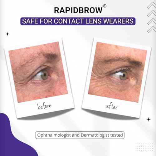 RAPIDBROW Eyebrow Enhancing Serum, 3ml /0.1 Fluid Ounce clear