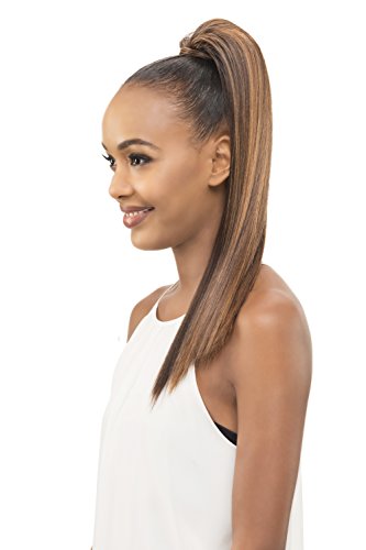 PB183-V (Vivica A. Fox) - Futura Fiber Ponytail in 4 DARK BROWN