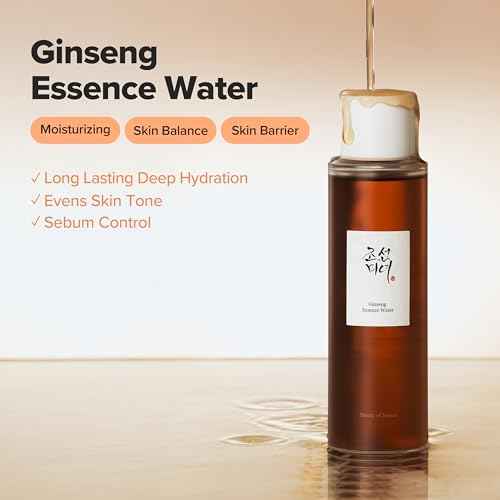 Beauty of Joseon Ginseng Essence Water Hydrating Face Toner for Dry, Dull Skin. Korean Moisturizing Skin Care for Men and Women 150ml, 5 fl.oz
