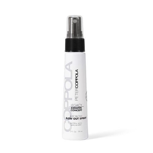 Peter Coppola Just Blow - Heat Protectant Spray for Smoother Hair - Reduces Drying Time, Travel Size 2 oz