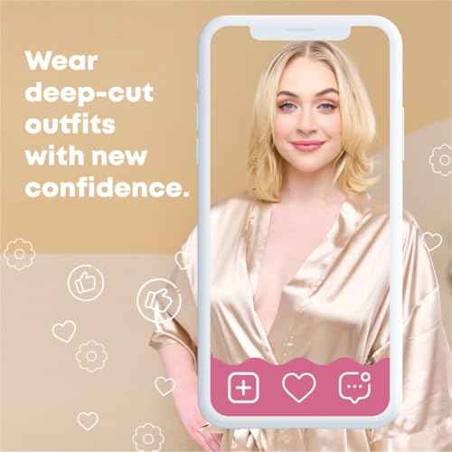 Chest Wrinkle Patches Reusable | Anti-Aging Patches for Fine Lines | Long-Lasting Wrinkle Pads for a Youthful Appearance | Skin-Safe Chest Care Solution | Includes 4 Durable Pads for a Smooth Look 4ct