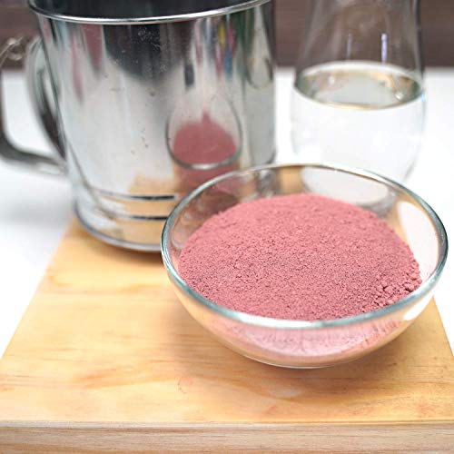 ClearLee Kaolin Rose Pink Clay Cosmetic Grade Powder - 100% Pure Natural Powder - Great For Skin Detox, Rejuvenation, and More - Heal Damaged Skin - DIY Clay Face Mask (6 oz)