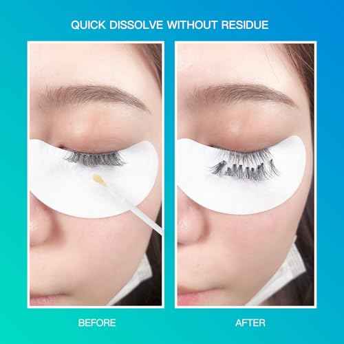 i-Laesh Eyelash Extension Remover Cream, 15g / 0.52 oz, Glue Remover, Fast Lash Adhesive Dissolution, Sensitive Skin, Low Irritation, for Professional Only