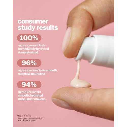 Cocokind Peptide Eye Gel, Lightweight and Hydrating Fine Line Treatment to Reduce Wrinkles, Made for Sensitive Skin, Fragrance Free, Cruelty Free, Vegan, .5oz