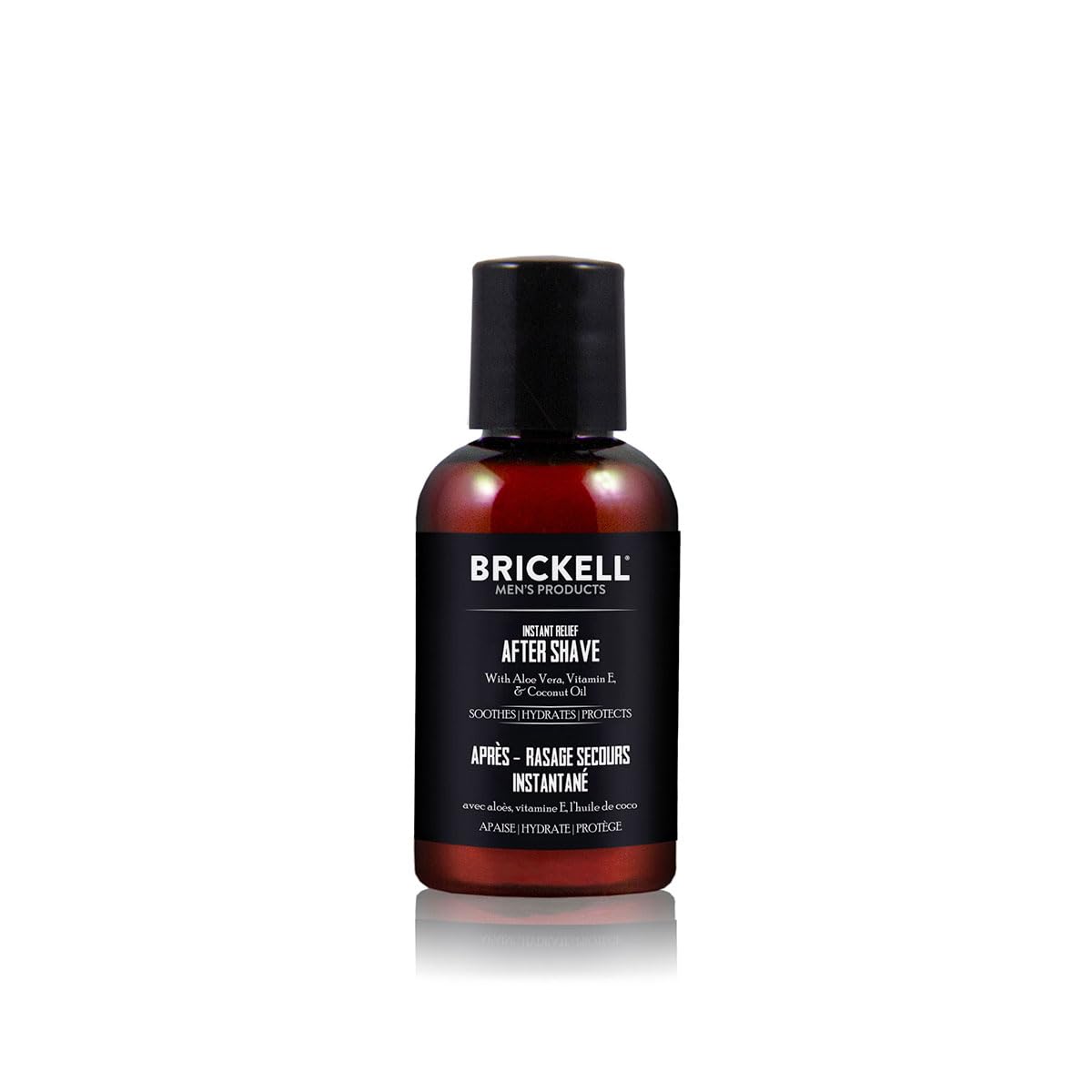 Brickell Men's Aftershave Balm - Natural & Organic Soothing Relief for Razor Burn | 2 Ounce