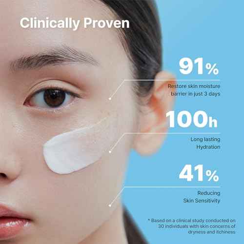 Illiyoon Ceramide Ato Concentrate Cream | Moisturizer for Dry & Sensitive Skin, 100hr Lasting Hydration, For Face & Body, Gentle for Infants, Moisture Barrier Repair, Vegan Certified, 2.53 fl.oz.