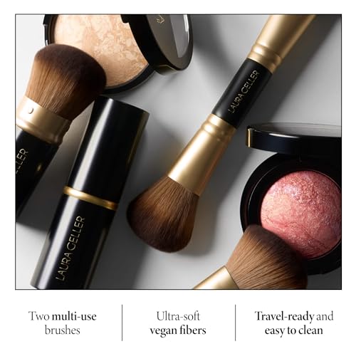LAURA GELLER NEW YORK Cosmetic Professional Makeup Brushes - Cruelty-Free - Classic Bronzer Brush