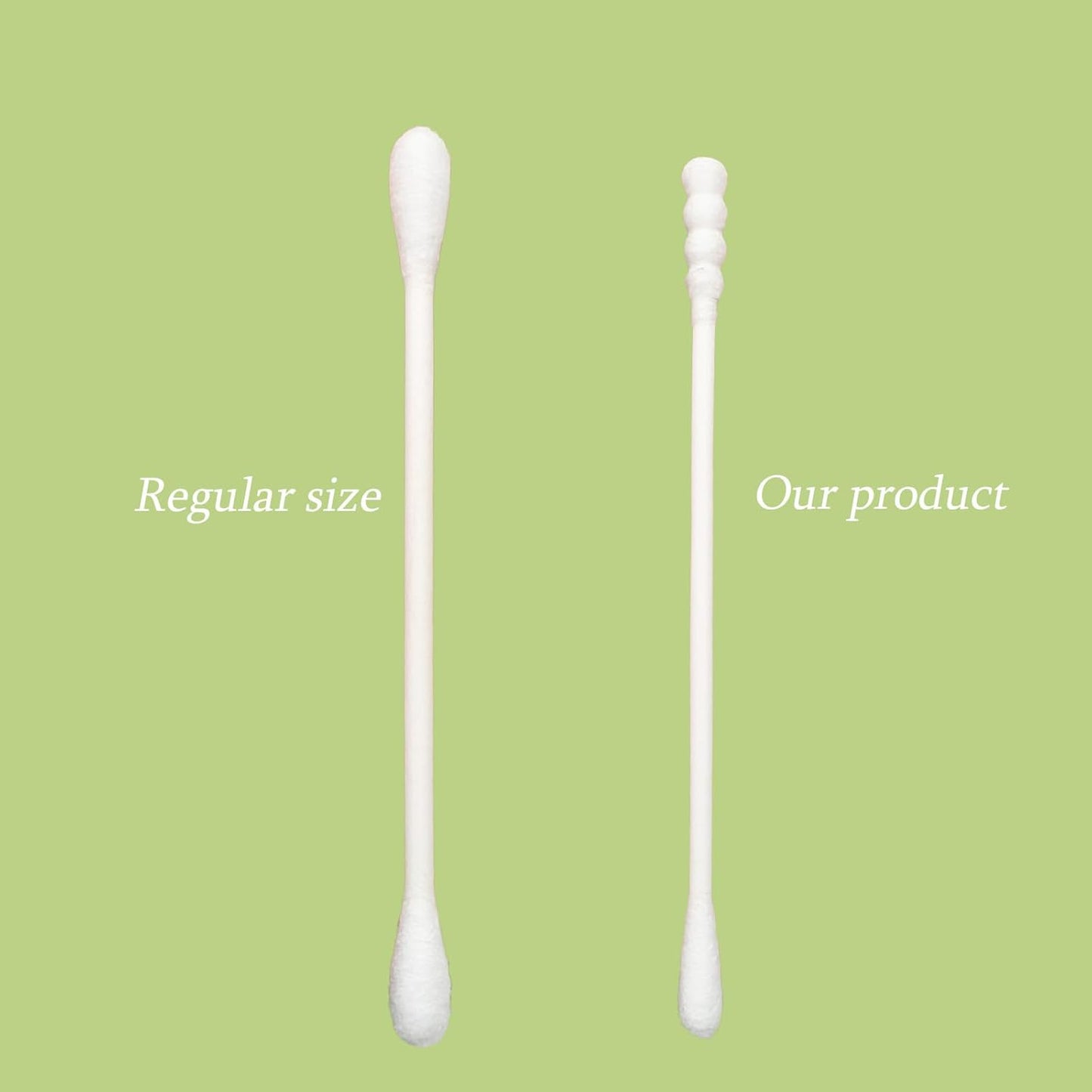 Skiennix Mini Cotton Swabs - 1000 Count Spiral/Round Cotton Swabs for Personal Care & Cleaning