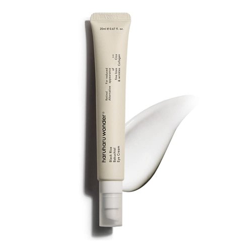Haruharu Wonder Black Rice Bakuchiol Eye Cream - Anti-Aging, Natural Retinol Alternative | 0.67 fl. oz / 20ml | Cruelty-Free, EWG-Green