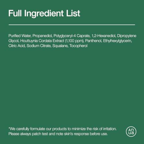 ANUA Heartleaf Low pH Deep Cleansing Water, Micella Water, Panthenol, Squalane, Makeup Remover for Sensitive Skin, Korean Skin Care (500g, 17.63 oz.)