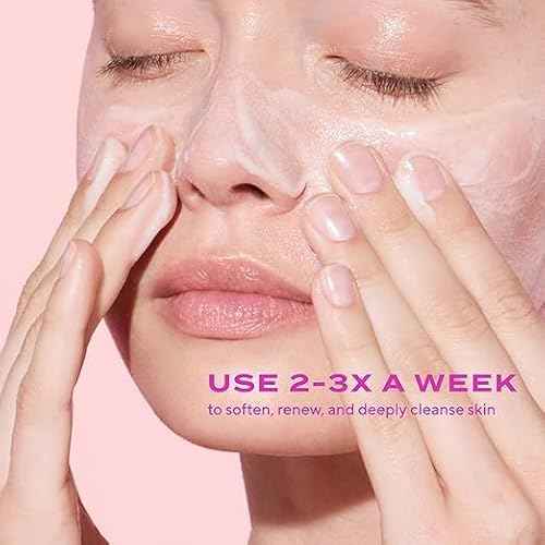 Murad AHA/BHA Exfoliating Cleanser - Triple-Action Cleansing Exfoliator with Salicylic, Lactic, & Glycolic Acids - Creamy Face Wash Removes Dull, Dry Skin for Smoother, Softer Skin