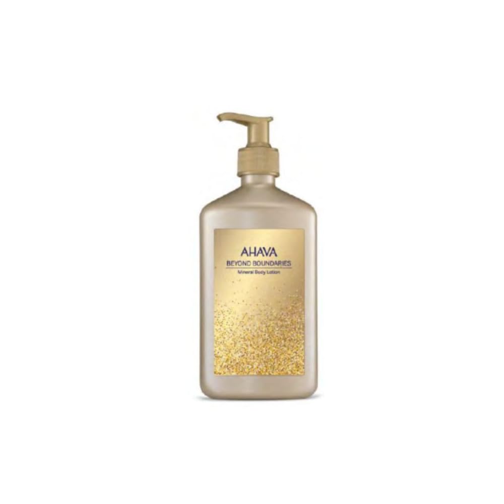 AHAVA Beyond Boundaries Mineral Body Lotion - Hydrating Daily Moisturizer with Osmoter & Dead Sea Minerals, 17 Fl. Oz