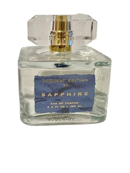 Sapphire Eau de Parfum for Women - 3.4 Fl Oz | Luxurious Notes of Peach, Rosewater & Musk