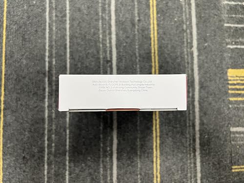 wobsion Travel Mirror with Light, Rechargeable 1x/10x Compact Magnifying Mirror, Dimmable Pocket Mirror,Handheld 2-Side Mirror with Light,4inch Travel Size,Portable for Handbag,Purse,Gift,Red