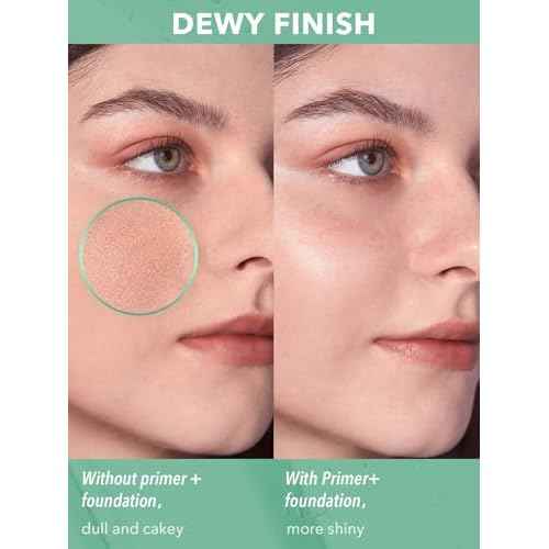 SHEGLAM Good Grip Hydrating Primer Oil Control Moisturizing Primer Gel Smooth Fine Lines Oil And Silicone-Free Face Primer-Green