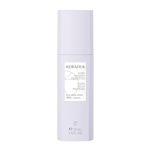 KERASILK Flat Iron Spray - Speed Up Styling & Smooth Flyaways - Humidity & Heat Protection | 75ml